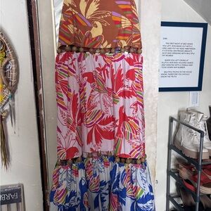 FARM Rio Multicolor Tropical Maxi Dress